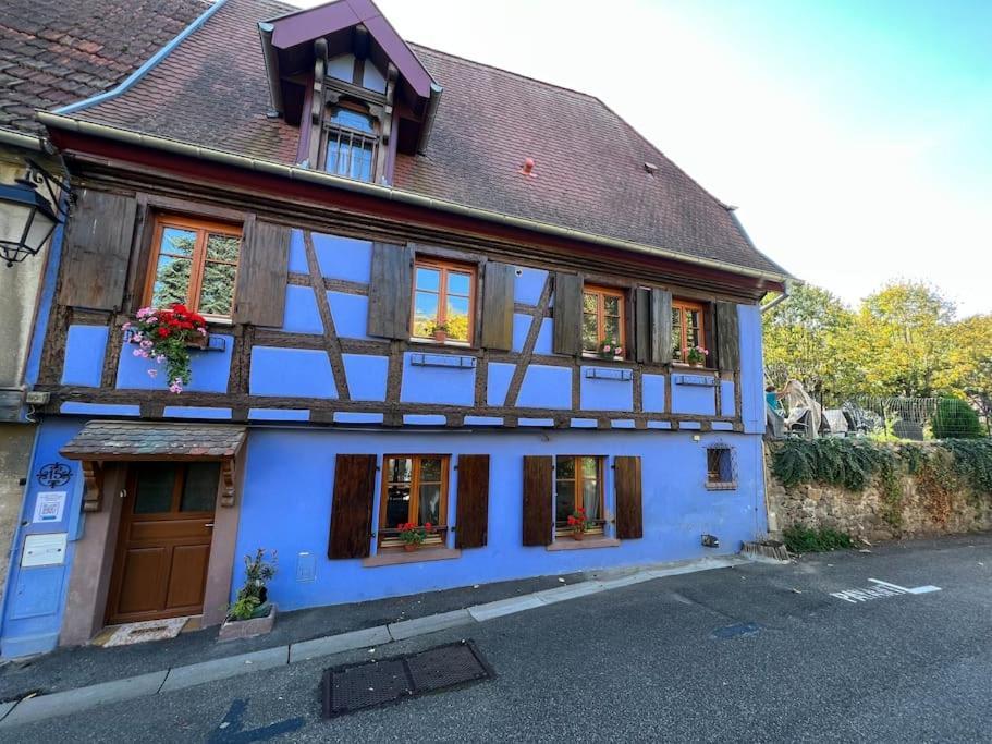 La Jolie Maison Bleue, Au Coeur De L'Alsace Kaysersberg-Vignoble Exterior photo